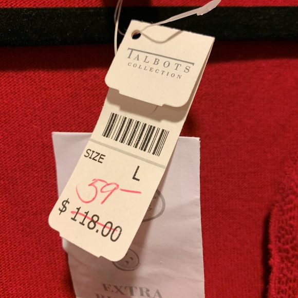 Talbots Collection~ NWT!!~ Italian Yarn Cashmere - Picture 3 of 7